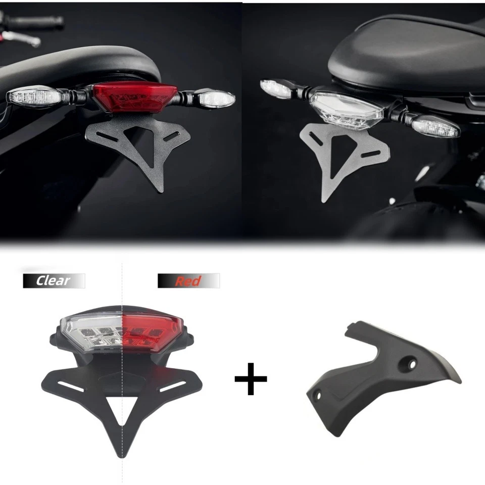 Подходит для Triumph Trident660 2021 — держатель номерного знака заднее хвостовое аккуратное крыло - Изображение 1 из 4