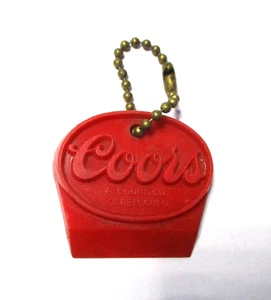 VINTAGE 1954 COORS BEER JAYCEES WELCOME TO COLO. SCHLÜSSELANHÄNGER KRATZER SCHLÜSSELANHÄNGER - Bild 1 von 2