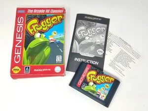 Frogger (Sega Genesis, 1998) *komplette CIB mit Handbuch - getestet - gereinigte Pins* - Bild 1 von 12
