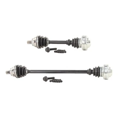 TrakMotive Front CV Axle Shaft Assembly Pair Set For Audi A3 VW CC Passat Jetta - Image 1 of 4