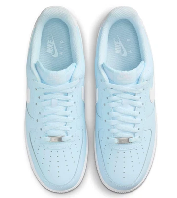 Nike Air Force 1 '07 Zapatos Bajos Azul Blanco Para Hombre | Talla 7.5 - 14 Foto 1 de 4