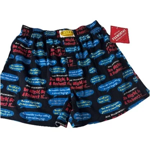 Jeff Foxworthy Boxer Shorts 2006 Vintage 00s Y2K Mens/Unisex sz M funny sayings - Picture 1 of 10