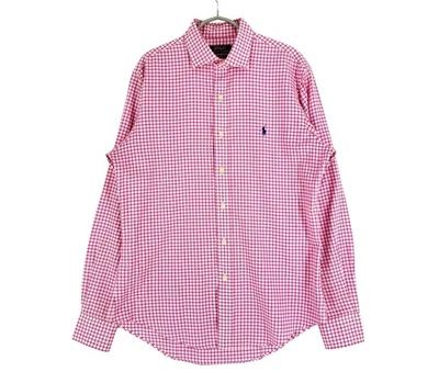 Polo Ralph Lauren Uomo Casual Slim Fit Camicia A Maniche Lunghe Taglia M - Immagine 1 di 4