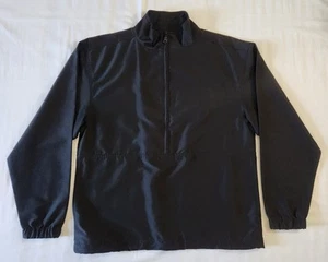 Cutter And Buck Womens Golf Jacket Small Petite Black Half Zip - Picture 1 of 5
