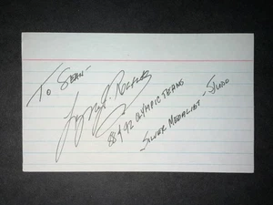 Olympiade 1988 (Judo) Lynn Roethke, SIGNIERTE 3x5 Karte - Bild 1 von 1