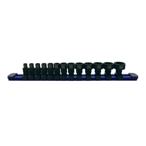Astro Tools 78113 13-Piece 1/4" Drive Low Profile Nano Impact Sockets - Metric - Picture 1 of 1