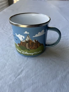 Walt Disney World Mug Cup The Mountains Are Calling Splash Space Thunder Everest - Picture 1 of 7