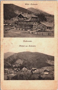 Ukraine Hrebeniv Willa Zelemin Hrebenow Postkarte B270 - Bild 1 von 2