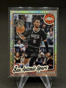 2025-26 Topps Basketball Stephon Castle Silver Pack Topps Chrome Mojo Refractor - Bild 1 von 2