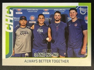 2025 Topps Series 2 Baseball Chicago Cubs 3 And No-No Vintage Stock /99 SP #517 - Picture 1 of 2