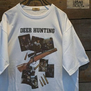 80s Single Stitch Deer Hunter Movie T-Shirt War Print - Picture 1 of 11