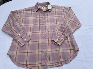 Levi's mens shirts sz L plaid cotton pocket NWT button down collared cotton - Picture 1 of 12