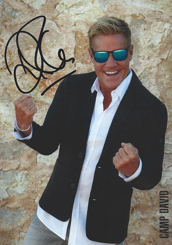DIETER BOHLEN-MUSIK-MODERN TALKING-TOLLE-AUTOGRAMMKARTE - Bild 1 von 1