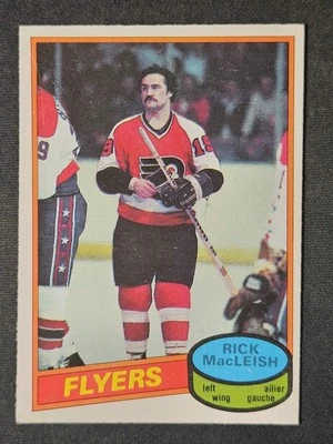 80-81 O-Pee-Chee Rick MacLeish 🚨🚨🚨 Philadelphia Flyers  - Image 1 of 4