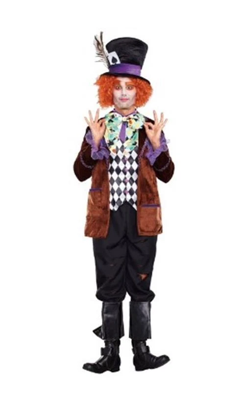 Hatter Madness Costume-Men XX-Large by Dreamgirl