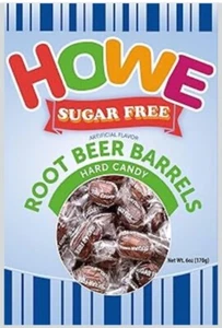 12 6oz packs howe sugar free root beer barrels free shipping - Picture 1 of 1
