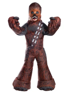 Star Wars Chewbacca Inflatable Dress Up Men's Adult Party Costume Set Size STD - Picture 1 of 4