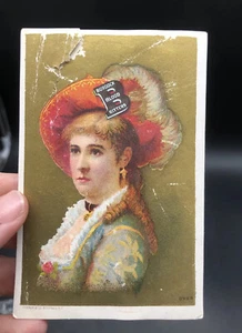 1890's 1900's Advertising Card Burdock Blood Bitters - Picture 1 of 3
