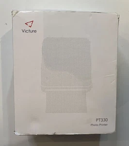 Victure 3x3 Portable PT330 Photo Printer Bluetooth Recharge Wireless Open Box - Picture 1 of 3