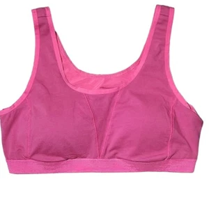 Torrid Curve Damen Sport-BH rosa ärmellos ohne sichtbares Markenlogo Größe 2 - Bild 1 von 5