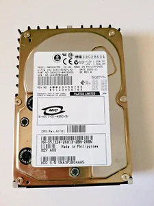 Fujitsu 36.7GB Internal 15000RPM 3.5" (MAM3367MC) HDD 80 Pin SCSI Fully Tested - Afbeelding 1 van 2