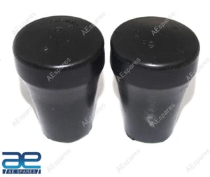 Para Vespa Soporte Central Pies Negros Goma PX Serie P Scooter - Imagen 1 de 6