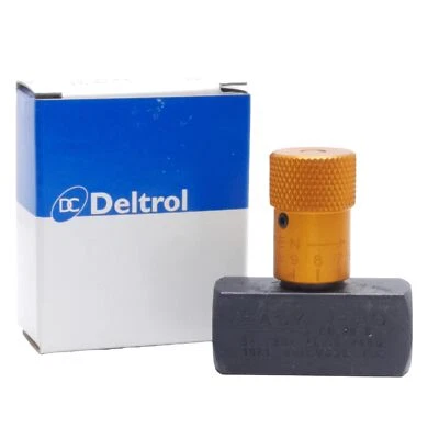 Deltrol EN20S Easy Read Needle Valve, Female 1/4in NPTF, 5000psi Max, 10gpm