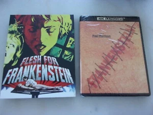 FLESH FOR FRANKENSTEIN - 4K BLU-RAY & BLU-RAY- SLIPCOVER - NEW AND SEALED! - Picture 1 of 3