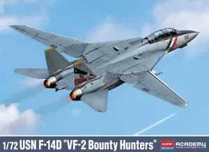 Academy 12590 F-14D Super Tomcat "VF-2 Bounty Hunters" | Altamente detallado | Auténtico - Imagen 1 de 1
