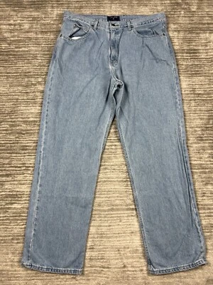 Jeans Saddlebred para mujer 38x32 azul lavado medio carpintero 100 % algodón Foto 1 de 4