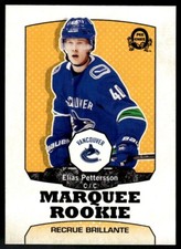 2018-19 Upper Deck O-Pee-Chee Retro Marquee Rookie Updates Elias Pettersson