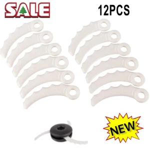 For MAkita Plastic Replacement Plastic Blade Head 12pc Line Trimmer Brush Cutter - Picture 1 of 12