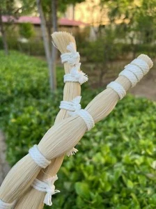 250 g Violín Blanco Natural Violín Violonchelo Arco Cabello de Aguja, Pelos Largos Cola de Caballo, Cola de Caballo - Imagen 1 de 9