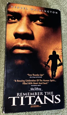 Remember the Titans (VHS, 2001) Denzel Washington Foto 1 de 4