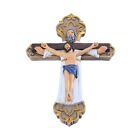 Holy Religious Statue Crucifix Resin for with God Wall Decor