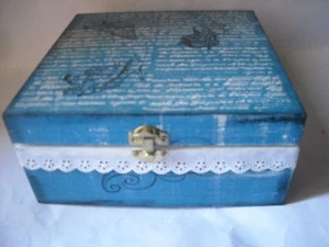 SOTTOCOSTO Scatola cofanetto Portagioielli moderno Idea- Regalo per ragazza - Foto 1 di 5
