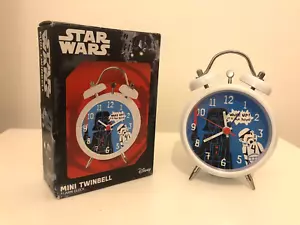 STAR WARS Disney Mini Alarm Clock Darth Vader “Wake Up! It Is Your Destiny” - Picture 1 of 2