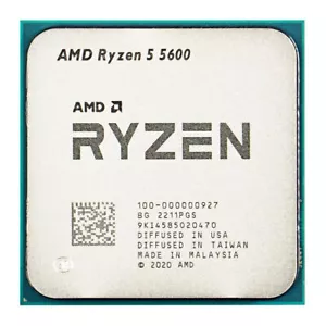 AMD Ryzen5 5600 R5-5600 6-Core 12-Thr 3.5Ghz 65W Socket AM4 Support B450 A320 - Bild 1 von 3