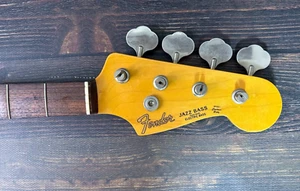 1993-94 Fender Japan Jazz Bass Neck Rosewood Fingerboard Vintage - Picture 1 of 18