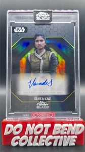 2024 Star Wars Topps Chrome Black - VARDA SETHU Light Side Autograph GOLD 34/50 - Picture 1 of 2