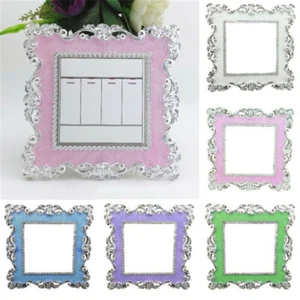 Resin Single Light Switch Surround Socket Finger Plate Cover Home Modern Decor - Picture 1 of 14