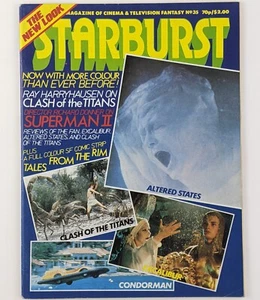 Starburst Magazine #35 1981 - Condorman, Superman 2, Clash of the Titans, Sci-Fi - Picture 1 of 11