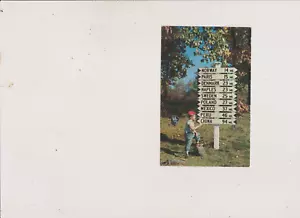 WEGWEISER IN MAINE POSTKARTE UNBENUTZT - Bild 1 von 1