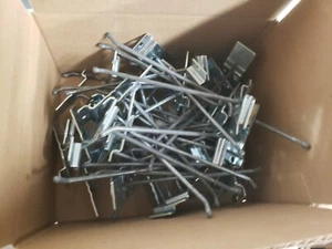 F Box lot of 45 6 Inch Slotwall Hooks   - Picture 1 of 1