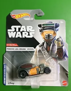 Hot Wheels Star Wars Principessa Leia Organa Personaggio Disney Nuova Uscita 2023 - Foto 1 di 2
