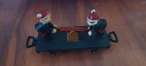 vintage Toy State Battery Operated Christmas Magic animated elf car free ship - Picture 1 of 2