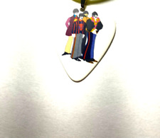 Beatles Yellow Submarine Apple Guitar Pick Charm Pendant Necklace