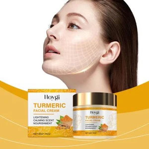 Turmeric Cream – Brighten & Hydrate with Natural Turmeric 50g I8T8 - Picture 1 of 8