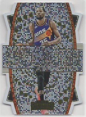 2023-24 Panini Contenders KEVIN DURANT #8 Super Star Die-Cut-Phoenix Suns - Image 1 of 3