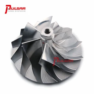 Pulsar 05-07 Ford 6.0L Powerstroke Billet Wheel GT3782VA Turbo Compressor Wheel - Picture 1 of 3